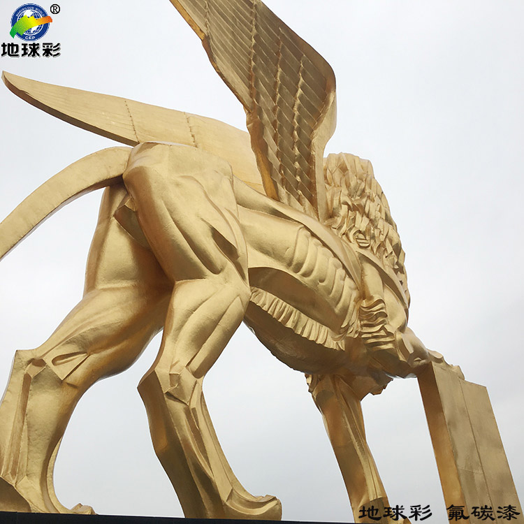 河南省许昌中国银行大楼专用地球彩氟碳面漆装饰喷涂
