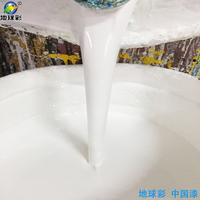 南宁启迪东盟科技城装饰用地球彩白色氟碳漆施工喷涂