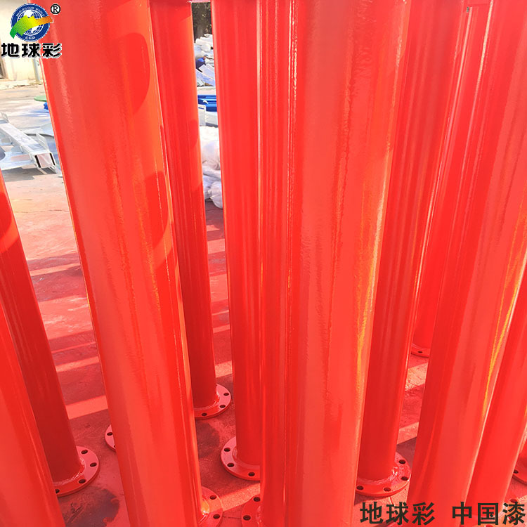 地球彩耐久氟碳面漆用于上海金古源公司工程施工