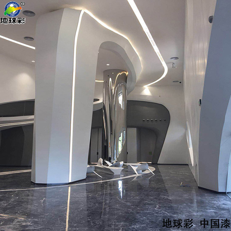 深圳华侨城使用天溢涂料钢材氟碳喷涂施工工艺