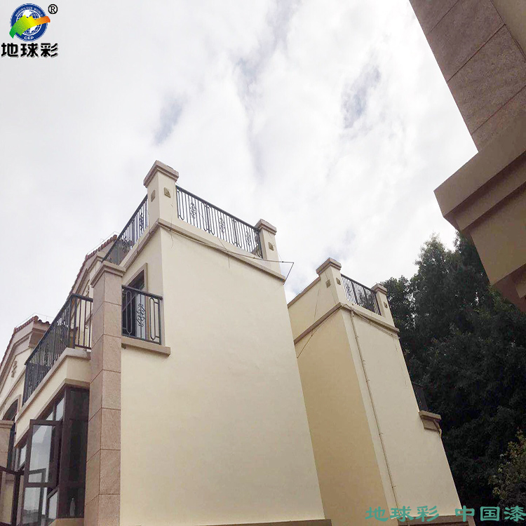 黑龙江省哈尔滨北秀宾馆选用外墙水性氟碳漆施工